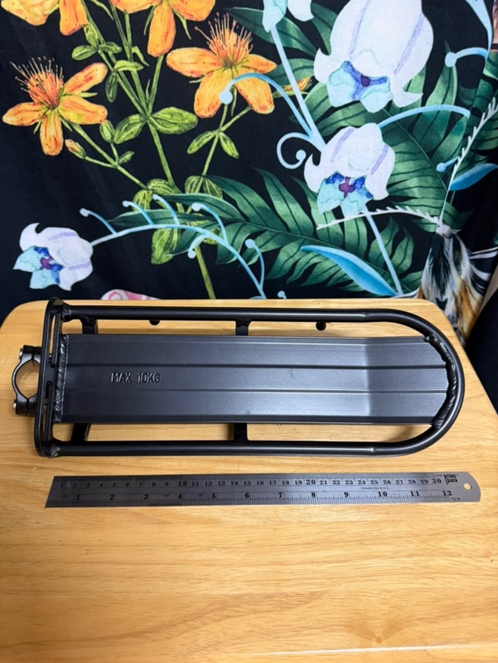 Bicycle Luggage Carrier Aluminum Alloy Bike Cargo Rear Rack Shelf Max Load 10KG
